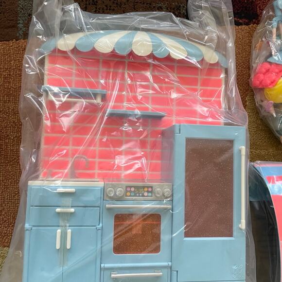 Cooking Show Set with 14-inch Doll– 50+ Food & Baking Accessories - Picture 6 of 7